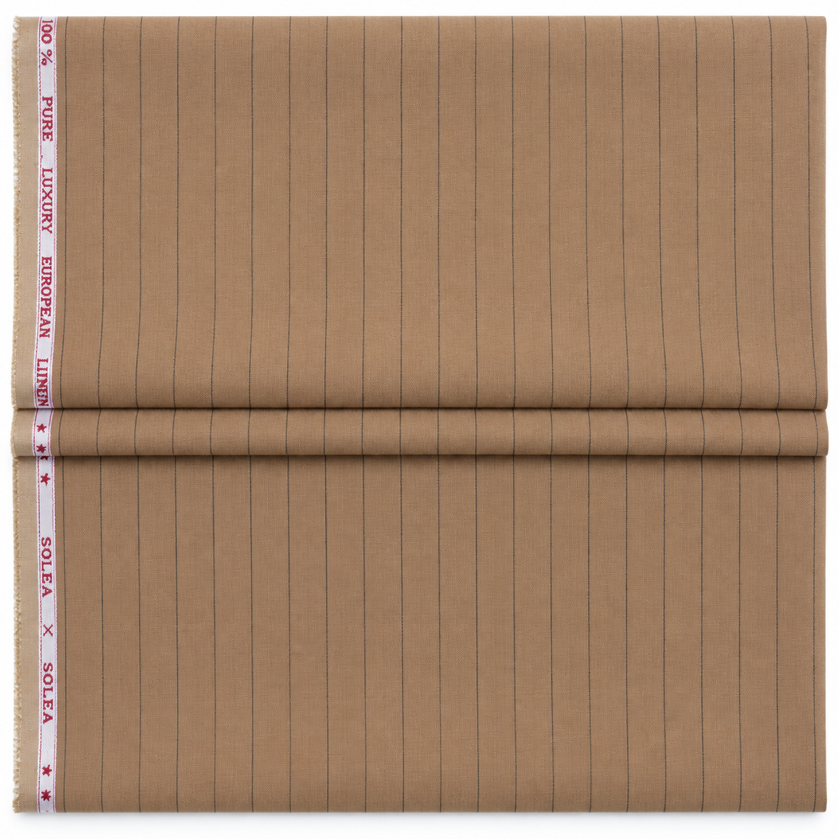 100% Pure European Linen Striped Shirt Fabric
