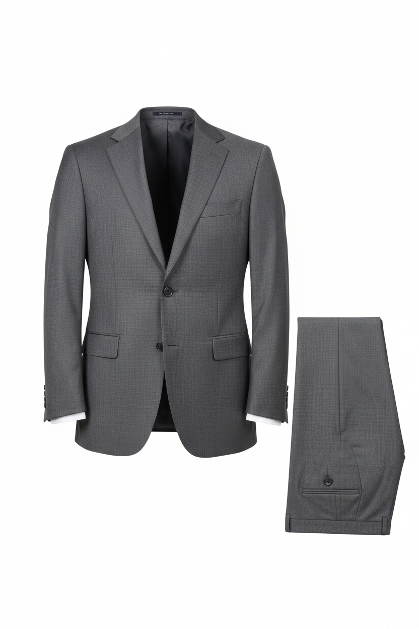 Charcoal Grey Classic Suit